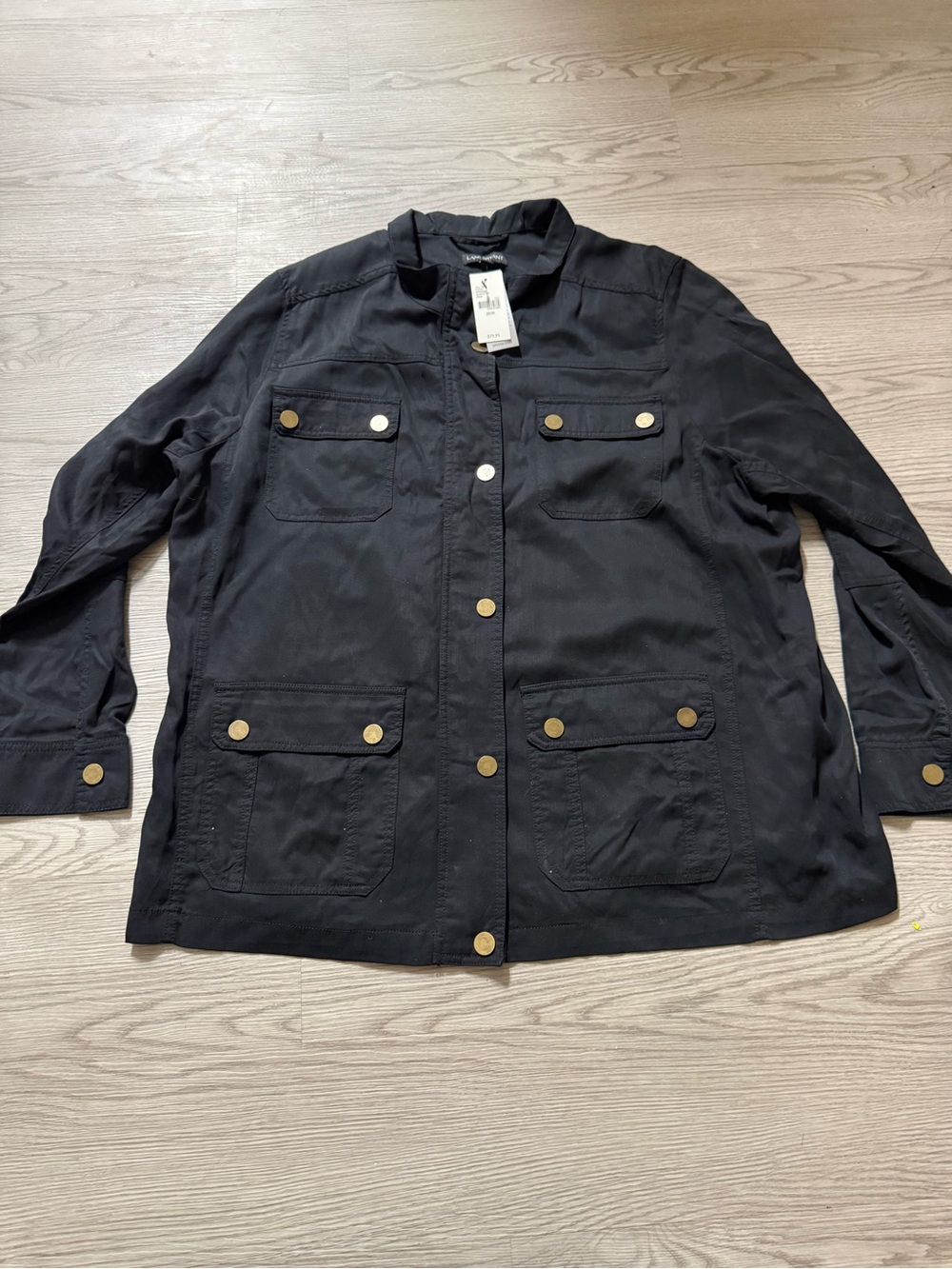 BRAND NEW Lane Bryant Women  black jacket in a Size 22/24  ( lightweight )